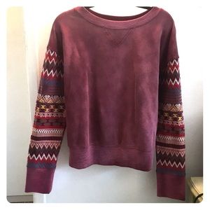 Medium burgundy sweatshirt